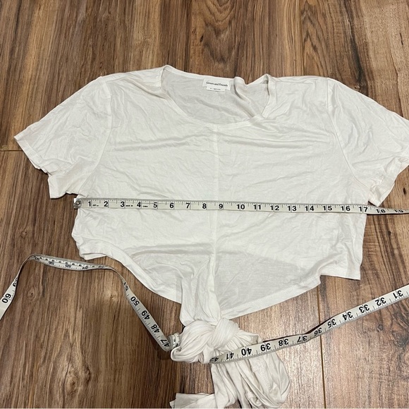 Lovers + Friends White Wrap Crop Top - Picture 7 of 9